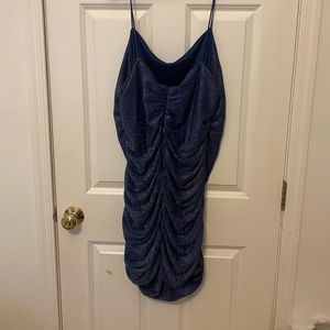 glitter tanktop ruched dress!